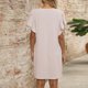 thumbnail image 4 of Vestido de Malla para las Mujeres Sexy, Cuello Redondo de Color Sólido, Vestido de Bolsillo sin Mangas, 4 of 6