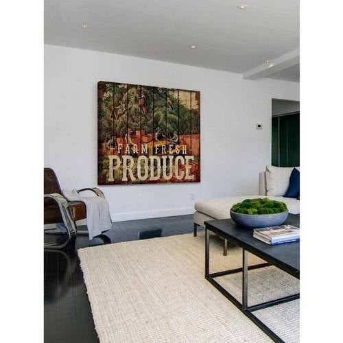 Marmont Hill "Franklin Farmers Market" Painting Print on Canvas