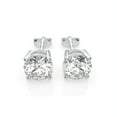thumbnail image 2 of 1/4- 2.00 Carat Total Weight Women's Lab Grown Diamond Earrings in 14k White (VS2 Clarity, F Color, 1.00+ IGI Certified), 2 of 4