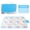 E, variant on EazyTech Large Soft Sandfree Waterproof Foldable Outdoor Camping Carpet for Beach Garden Picnic Child Play Size 59 X 39 In
