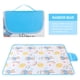 thumbnail image 1 of Fiudx Alfombra de Viaje para Exteriores, Impermeable, para Picnic, Manta de Playa Antiarena, Fácil de Limpiar, Multiusos para Exteriores, para Picnic Familiar, Tamaño 150 X 100 Cm, Plegable y Fácil d, 1 of 5