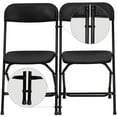 thumbnail image 3 of Flash Furniture Black Plastic Ganging Clips - Set of 2, 3 of 3