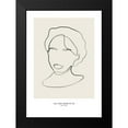 thumbnail image 2 of NKTN 14x18 Black Modern Framed Museum Art Print Titled - Modern female line art, 2 of 5