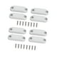 thumbnail image 4 of Soporte para puerta de RV, repuestos, alternativa moderna, reemplaza autocaravanas de alto rendimiento Juego de 4 blanco, 4 of 8