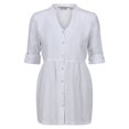 thumbnail image 1 of Regatta - Blusa Nemora Texturizada de Algodón para Mujer (Blanco), 1 of 6