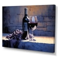 thumbnail image 2 of Designart "Shadow Of Syrah" Wine Wall Art Prints, 2 of 7