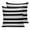 Black, variant on Purple Grey Stripe Pillow Covers 20x20 Set of 2, Farmhouse Modern Art Striped Throw Pillow Covers Decorative Couch Cushion Cover, Microfiber Soft Square Pillowcases for Bedroom Living Room Sofa
