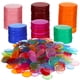 thumbnail image 1 of 500 fichas de bingo redondas de plástico, marcadores para tarjetas de bingo, accesorios para juegos de conteo., 1 of 7
