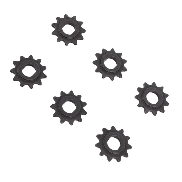 Sprocket de Motor de Scooter Eléctrico, 25h 11t 10 mm 6pcs Sprock de Motor de Acero para motor My1020