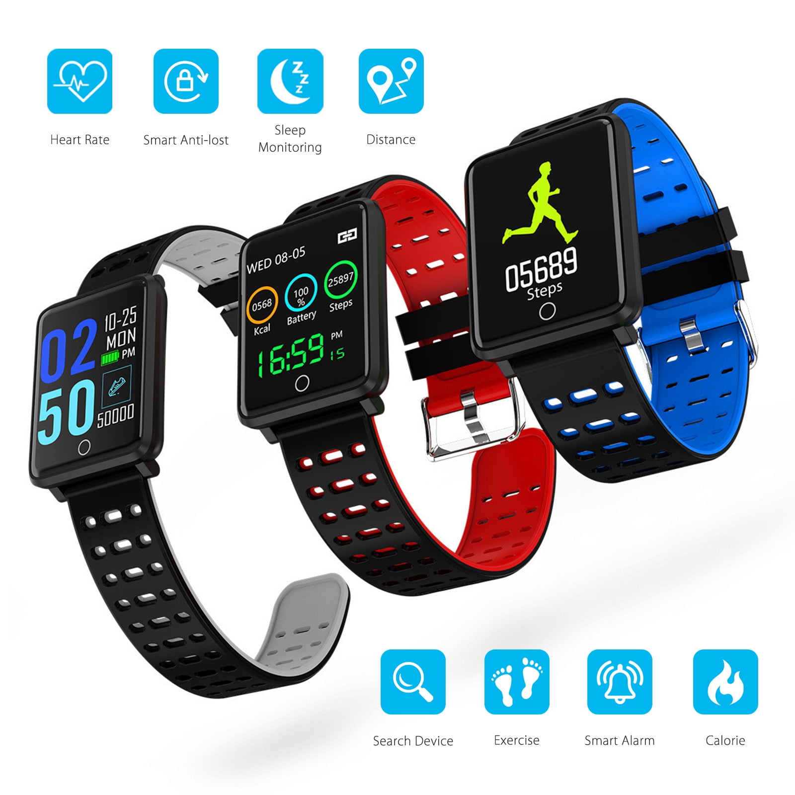 watch style activity monitors with gps