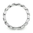 thumbnail image 2 of Sterling Silver Stackable Expressions White Topaz Ring - Size 10, 2 of 3