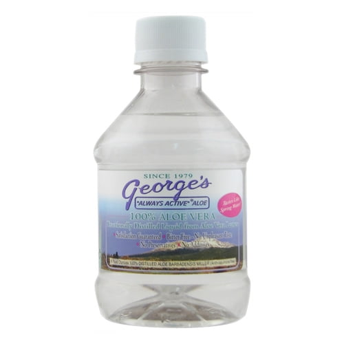 George's aloe top vera water