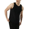 thumbnail image 2 of Ma Croix Men's Tri Blend Tank Top Soft Cotton Muscle Slim Fit T-Shirt S-2XL, 2 of 6