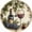 WineRRed23, variant on Eveokoki Round Wall Clock Silent Non-Ticking Battery Operated Clock 10 Inch, Red White Wine Grapes Home Decor for Living Room, Kitchen, Bedroom, and Office
