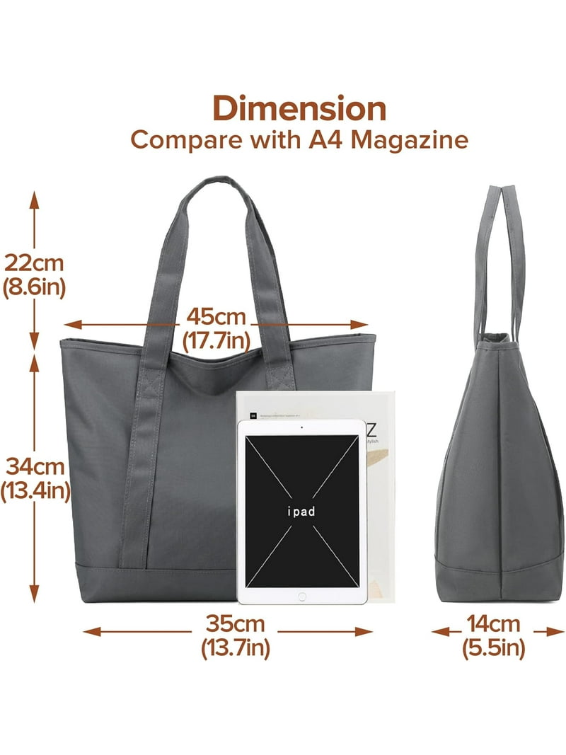 Nylon Tote Bag for Women Large Capacity Shoulder Bag Top Handle