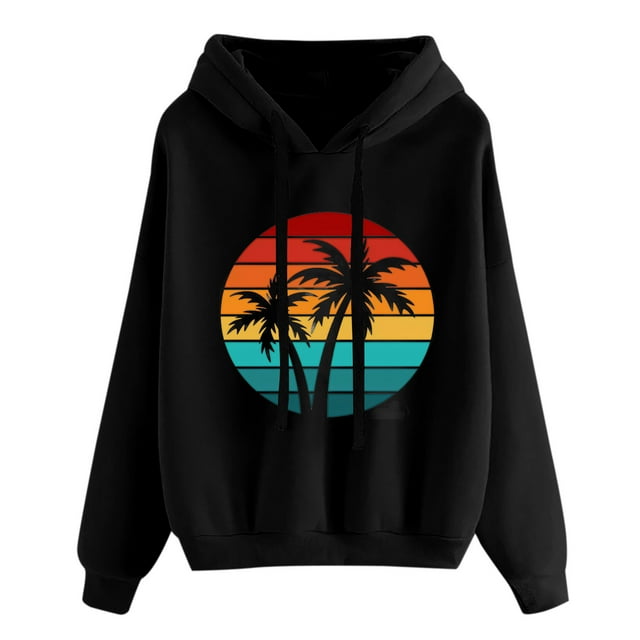 ICHUANYI Clearance Women's Winter Hoodie Sweatshirt Pullover Tops Long Sleeved Comfortable ICHUANYI "ICHUANYI"