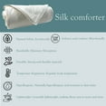 thumbnail image 3 of Highland Feather Couette en Soie de Mûrier 100 % Format Jumeau 24 oz, 3 of 4
