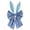 Sky Blue, variant on CoreLiving 16 Inch Easter Bunny Ears Wreath Bow Rustic Buffalo Plaid Spring Decorative Bow for Wreath Black White Ribbon Premade Craft Bow
