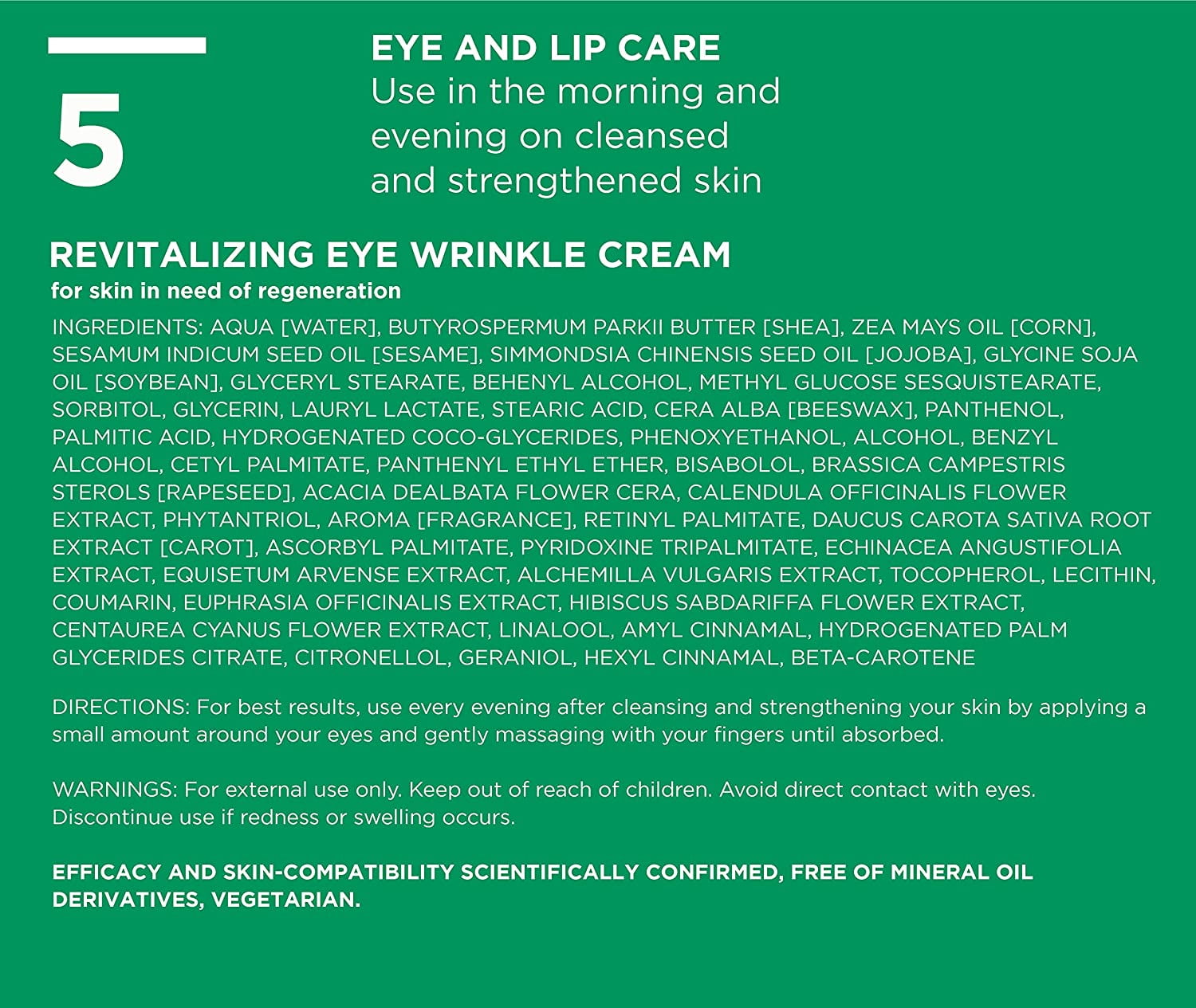 ANNEMARIE BORLIND - LL Regeneration Eye Wrinkle Cream - 1 fl. oz. (30 ml)