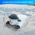 thumbnail image 6 of Snow Tubes for Kids,42 Inch Inflatable Snow Sleds for Kids and Adults, Thickened Heavy Duty Bottom Winter Sledding with Handles,Snow Toys Snowman Suitable for Winter Outdoor Sport Fun, 6 of 7