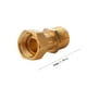 thumbnail image 4 of Wmhnj Conector de codo de cobre de 3 vas con rosca G12 de 4 puntos para instalacin de tuberas de agua a prueba de fugas, 1 pieza, 4 of 4