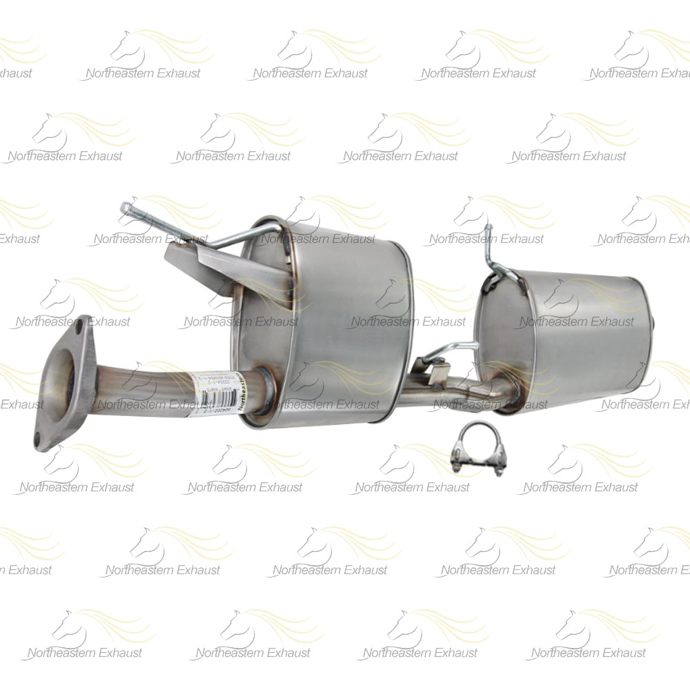 Northeastern Exhaust | Stainless Steel Rear Muffler Fits 2013-2020 Nissan Pathfinder 3.5L SUV | Direct Fit