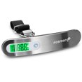 thumbnail image 2 of Fosmon Digital Luggage Scale (2 Pack) Digitial LCD Display Backlight Baggage Scale with 110lbs Capacity, Portable Stainless Steel Hanging Luggage Weight Scale with Tare Function for Travelers - Silver, 2 of 7