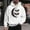 White, variant on WXLWZYWL Funny Halloween Hoodies for Men Bat Design Shirt for Men with Pocket Drawstring Sweatshirt Hooded Costumes Pullover Tops Plus Size