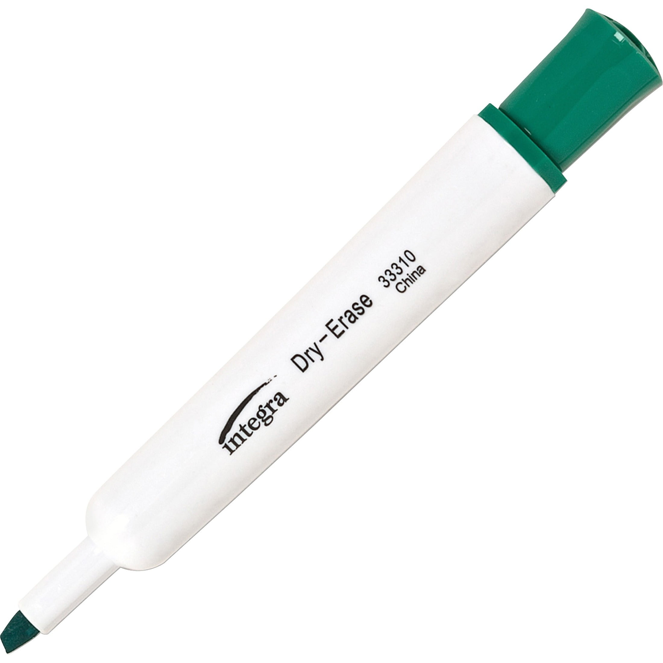 (2 pack) Integra, ITA33310, Chisel Point Dry-erase Markers, 12 / Dozen