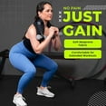 thumbnail image 5 of Adjustable Hip Thrust Belt for Dumbbells, Kettlebells & Plates | Slip-Resistant Padding For Hip Protection | Portable & Comfortable Booty Belt For Women | Ideal For Gym, Home & On-The-Go Workouts, 5 of 9