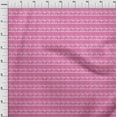 thumbnail image 3 of oneOone Georgette Viscose Fabric Stripe & Paisley Block Print Fabric BTY 42 Inch Wide, 3 of 4