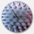 thumbnail image 1 of DesignArt Macro Prickly Texture Design Large Wall Clock, 1 of 2