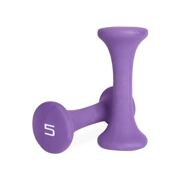 Tone Fitness Neoprene Dumbbell Pairs, Assorted Sizes