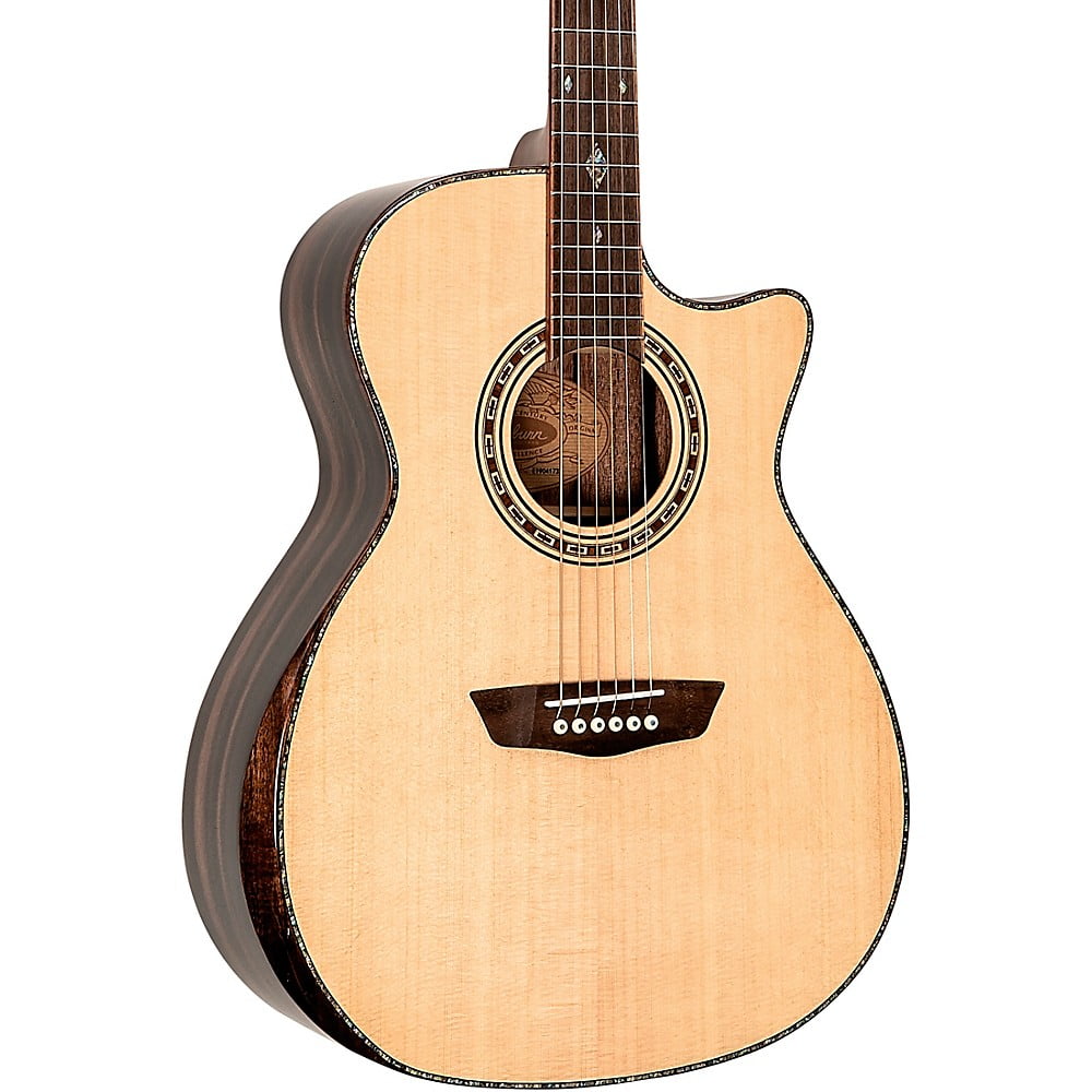 Washburn WCG80 Comfort Series Grand Auditorium Cutaway Acoustic