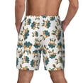 thumbnail image 4 of Goofa Cute Bunny Printed Men's Swim Trunks Board Shorts Quick Dry Mens Swimming Trunks with Compression Liner,Breathable Fit Hawaii Beach Shorts-Small, 4 of 9