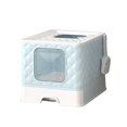 thumbnail image 1 of Bac à Litière pour Chat Détachable Lavable, Grand Espace, Double Ouverture et avec Couvercle, 1 of 8