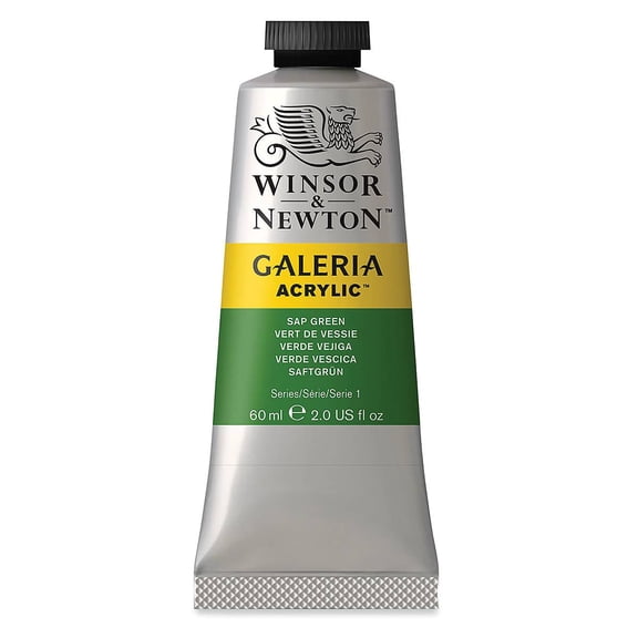 Winsor & Newton / Colart 2120599 Galeria Acrylic 60Ml Sap Green