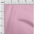 thumbnail image 2 of oneOone Cotton Poplin Pink Fabric Check Houndstooth Sewing Fabric By The Yard Printed Diy Clothing Sewing Supplies 42 Inch Wide, 2 of 4