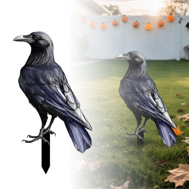 Panneau de Signalisation à Fente pour Cartes d'Halloween Double Impression pour Fête Présentoir de Vacances sur Table