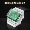 thumbnail image 4 of READ Men's Wristwatches, Digital Watches, Men's Sports Watches, Unisex Digital Wristwatch, Metal Case LCD Digital Watches, Men's Digital Watches, 4 of 8