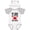 White & Heather w/ Ears, variant on Inktastic My Mimi and Pops Love Me Boys or Girls Baby Bodysuit