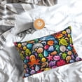thumbnail image 3 of Salouo Underwater Diving Animals Pattern Pillow Cases,1PC Pillow Covers with Envelope Closure Decorative Pillow Case for Bed Couch,Pillows Not Included-20"x30", 3 of 6
