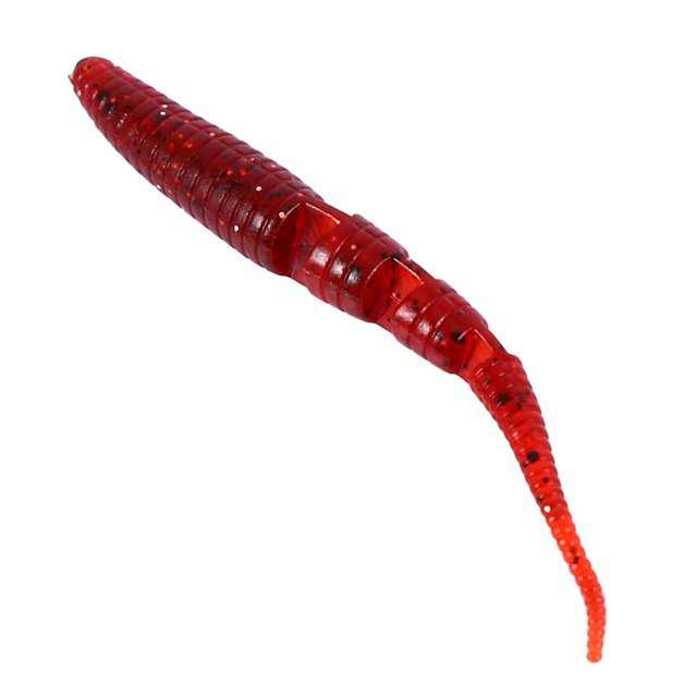 Se?Uelo De Pesca Suave, El Se?Uelo Suave De Los Se?Uelos De La Pesca 12pcs PVC Cebo El Trastos del Gusano-Estilo Fijado para La Pesca De Agua Dulce del MarRed) Khall TJA00490-01