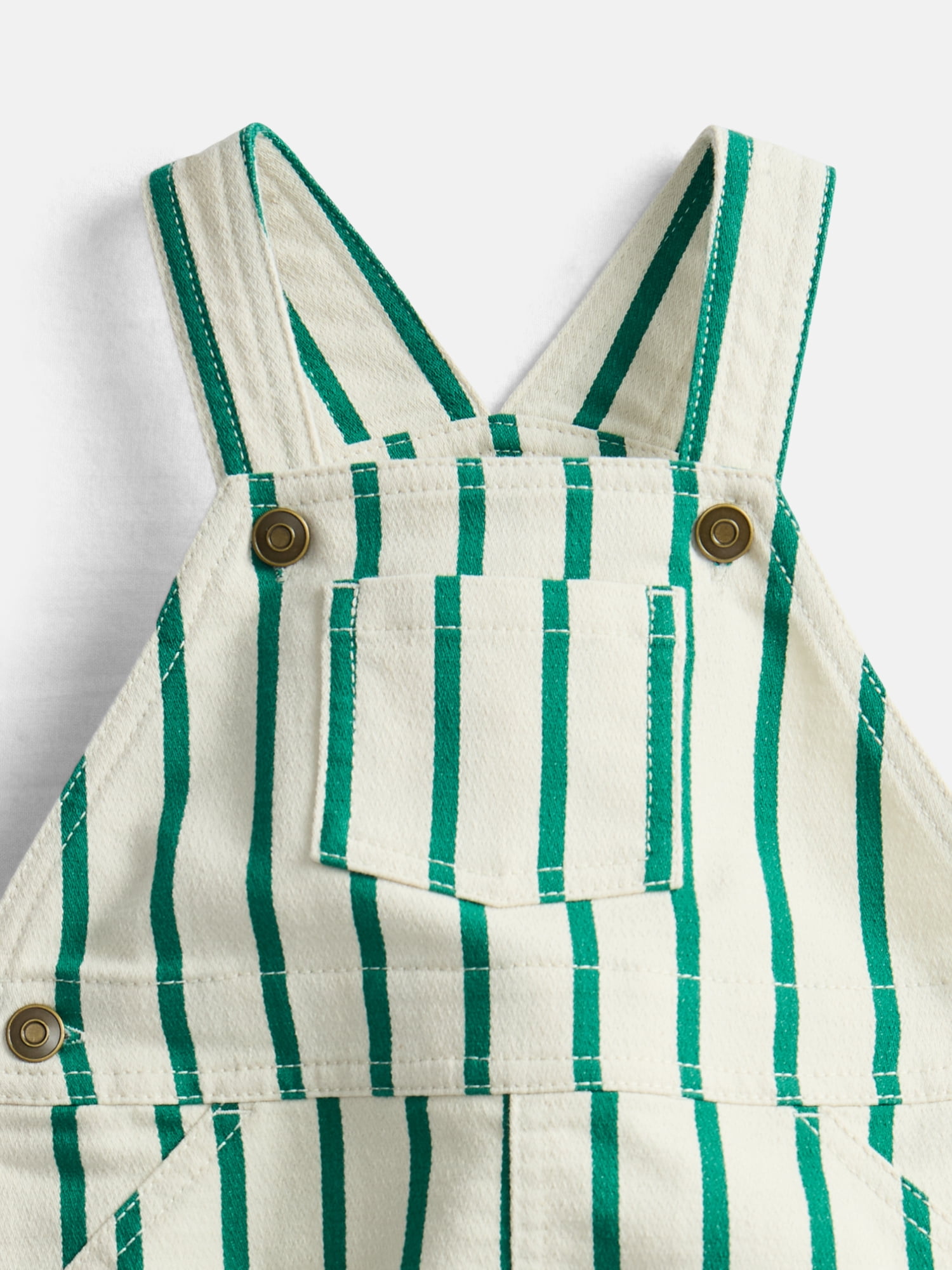 Wonder Nation Baby Boys Sleeveless Overall Romper, Sizes 0/3M-24M