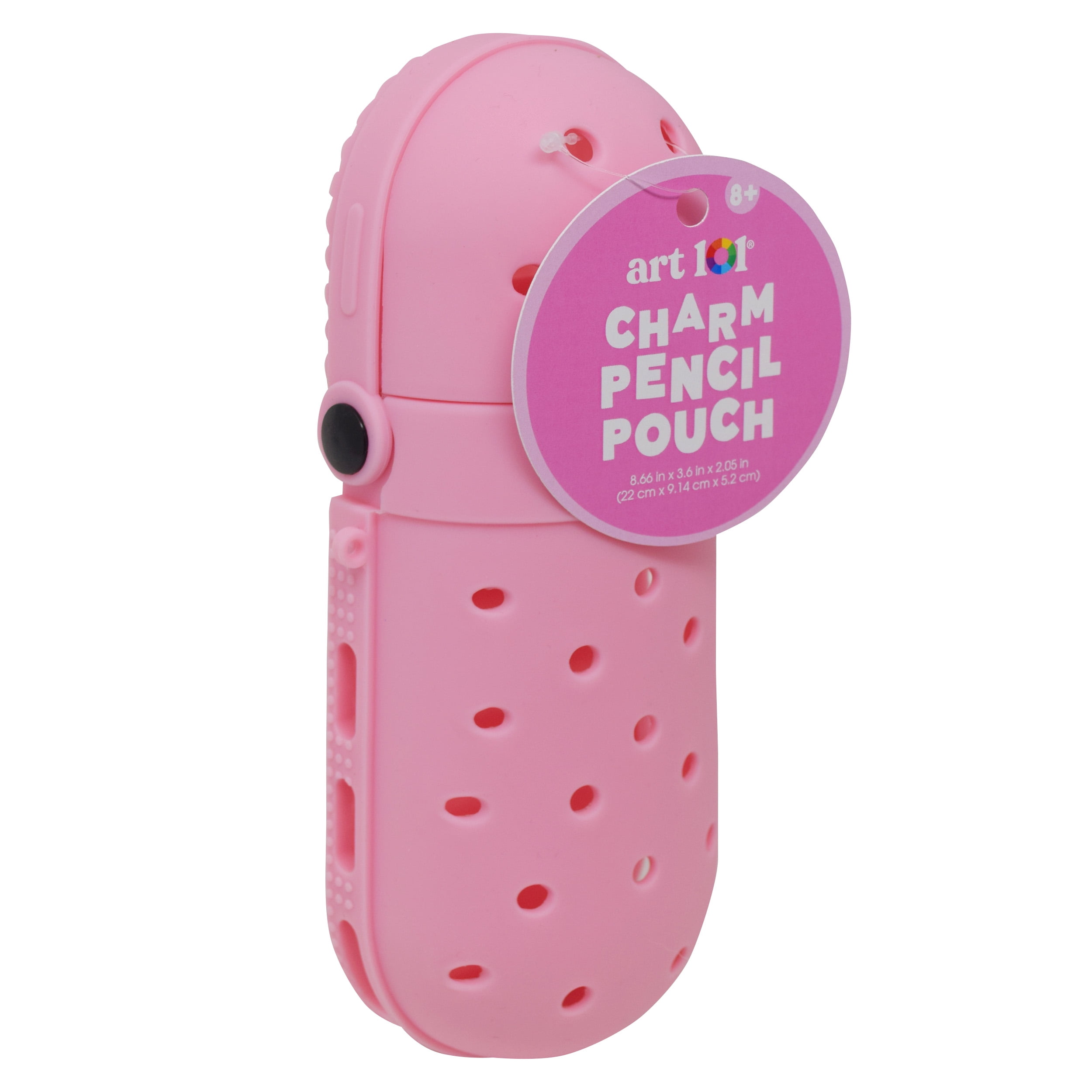 Art 101 Charm Pencil Case in Pink-Back to School, For Students