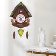 thumbnail image 4 of Classical Cuckoo Wall Clock Resin Non Ticking for Living Room Bathroom Home D, 4 of 8