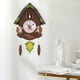 thumbnail image 4 of Reloj de pared de péndulo Baoblaze Decorativo 3D Numérico árabe sin tictac resina para baño interior, 4 of 8