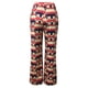 thumbnail image 4 of Puntoco Mujer Casual Impresión Pantalones Cintura Alta Sueltos Pierna Ancha Pantalones Largos Puntoco Puntoco-6681, 4 of 4