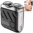 thumbnail image 3 of Lot de 2 Rasoirs de Voyage Compacts Mini Tondeuses à Bords Propres Sans Fil Rasoir Humide et Sec Coupe de Cheveux Nez Mouillé Designs pour Hommes Design Rechargeable Tondeuse pour Homme pour Vendeur Privé avec Prise Ergonomique pour Mgk3060, 3 of 8