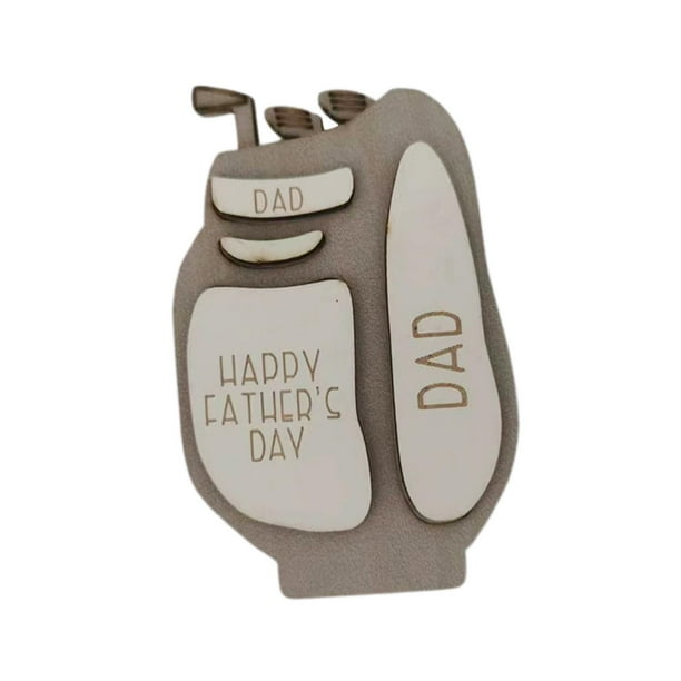 Cartera para bolsa de golf para el Día del Padre para hombre, ligera, portátil, compacta, organizador de regalo para Gris